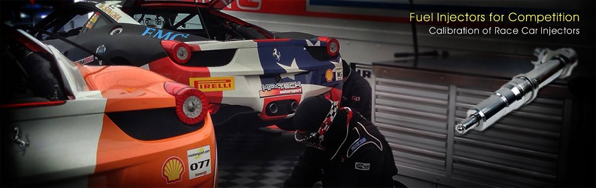 Calibration for race car injectors
